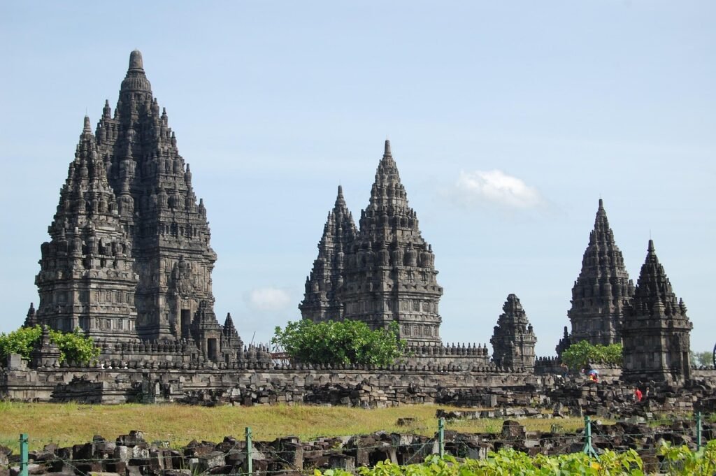 temple, candi prambanan, candi rara jonggrang, hindu temple, java, indonesia, dedicated to the trimurti, candi, holiday, religion, landmark, tourism, traditional, ancient, architecture, destinations, blue candy, hindu temple, hindu temple, hindu temple, hindu temple, hindu temple, indonesia, indonesia