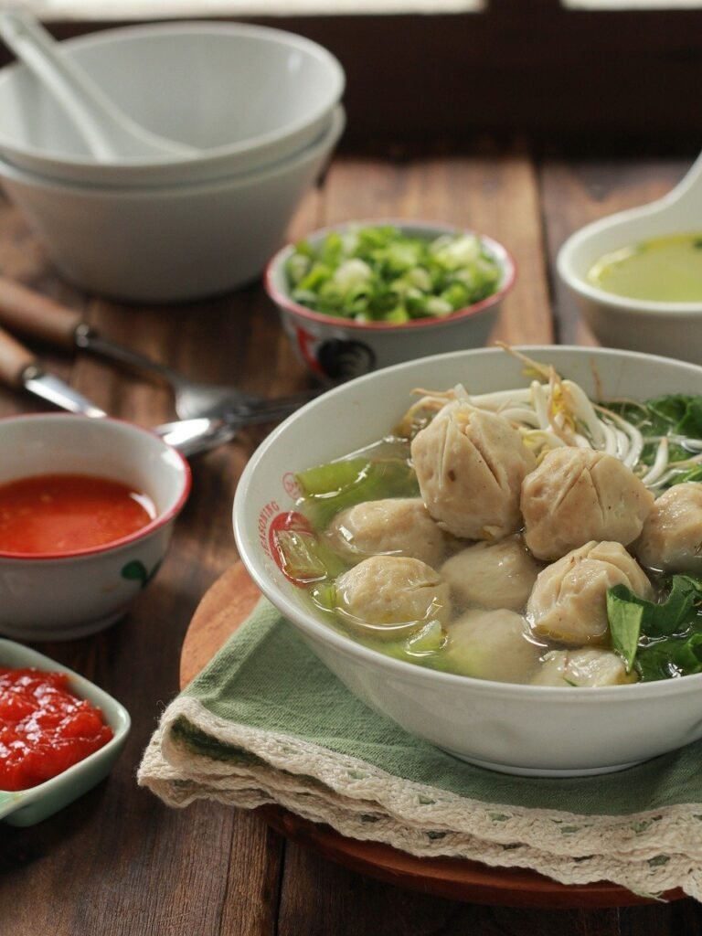 meatballs, bakso, food, meal, dish, delicious, meatball, culinary, ai generated